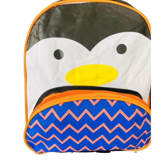 Imagem de Mochila Infantil Costas Animais Bichos Zoo Kids