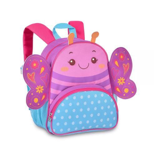 Imagem de Mochila Infantil Costas Clio Pets Borboletinha Zoo Original