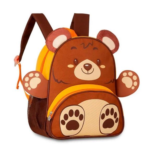 Imagem de Mochila Infantil Costas Escolar Passeio Pets Selva - Vários Modelos - Clio