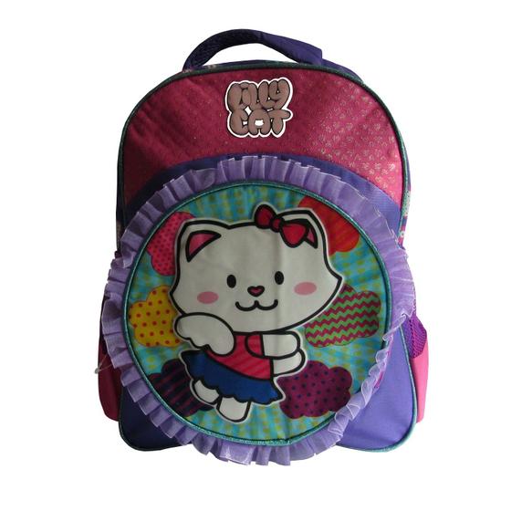 Imagem de Mochila Infantil Costas Gatinha Little Cat Costas