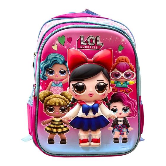 Imagem de Mochila infantil Costas Media Stitch Angel 3D reforcada