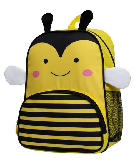 Imagem de Mochila infantil creche yin's abelha mel 14'' (36cm) ys42306