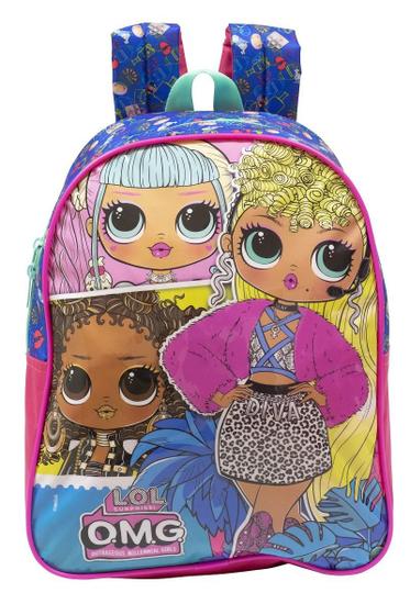 Imagem de Mochila Infantil de Costas LOL OMG Média Ref 10823 Xeryus