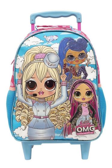 Imagem de Mochila Infantil de Rodinha Carrinho LOL OMG Grande Ref 10830 Xeryus