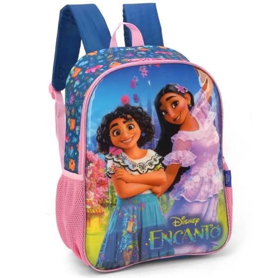 Imagem de Mochila Infantil Encanto Disney Costas Reforçada Tam G Escolar