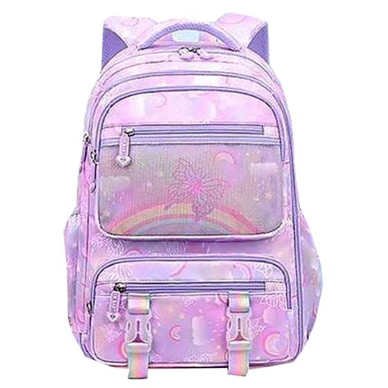 Imagem de Mochila Infantil Escolar Arco Íris Fg105