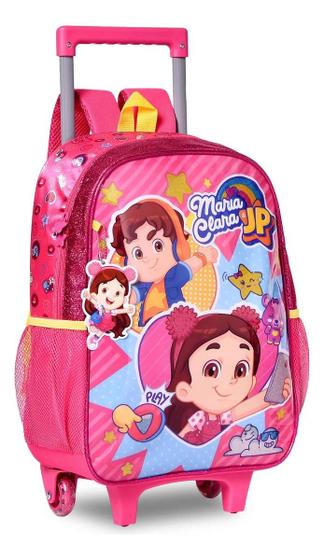 Imagem de Mochila Infantil Escolar c/ Rodinhas Maria Clara e JP