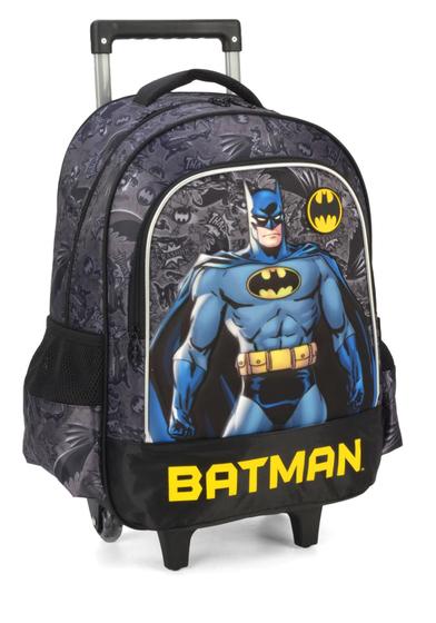 Imagem de Mochila Infantil Escolar de Rodas Menino Batman