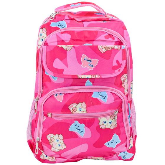 Imagem de Mochila Infantil Escolar Meninas Raposas Fashion Passeio