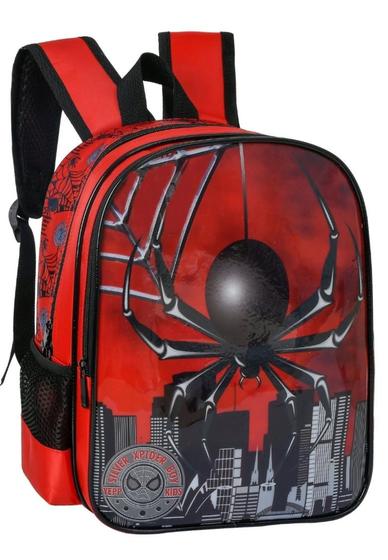 Mochila Infantil Escolar Pequena Meninos Aranha Spider Reforçada Menor preço em Mochila Infantil Escolar Pequena Meninos Aranha Spider Reforçada