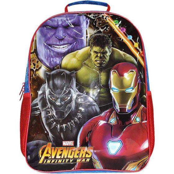 Imagem de Mochila Infantil Escolar Vingadores EC 16 Grande 8482 Xeryus