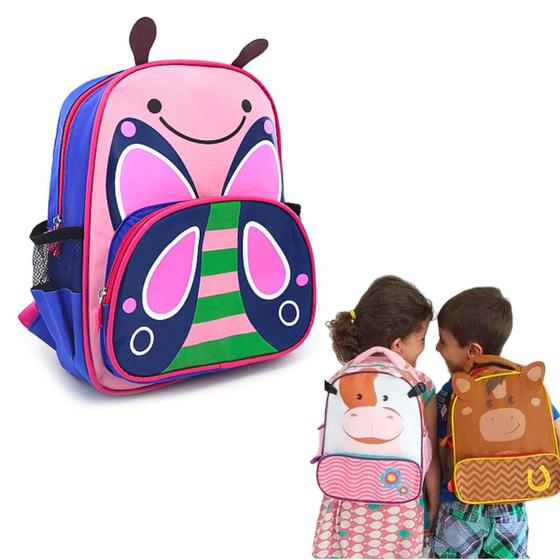 Imagem de Mochila Infantil Escolar Zoo