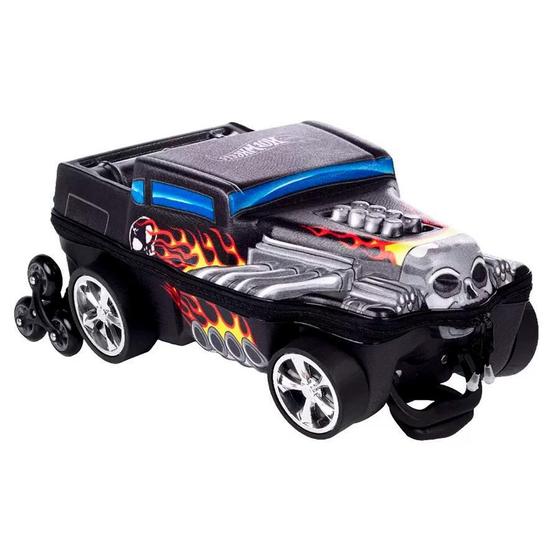 Imagem de Mochila Infantil Hot Wheels Bone Shaker - Preto 53x32x20cm