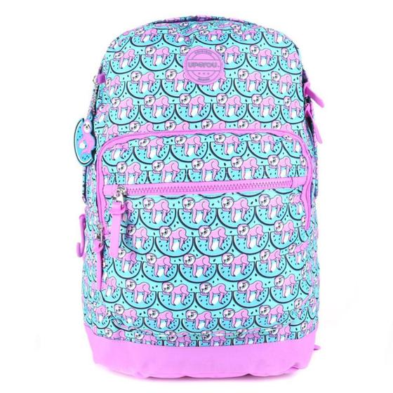 Imagem de Mochila Infantil Luxcel Up4You Preguiçinha 18" Feminina