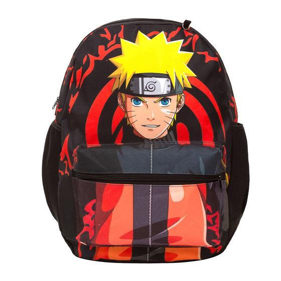 Imagem de Mochila Infantil Masculina Juvenil Naruto Costas Passeio