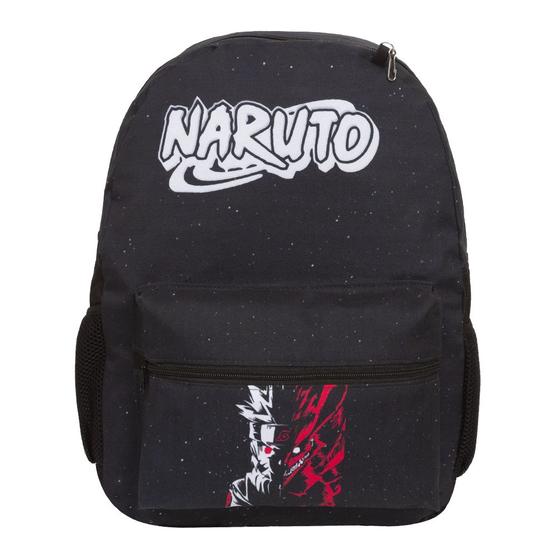 Imagem de Mochila Infantil Masculina Naruto Juvenil Envio Imediato