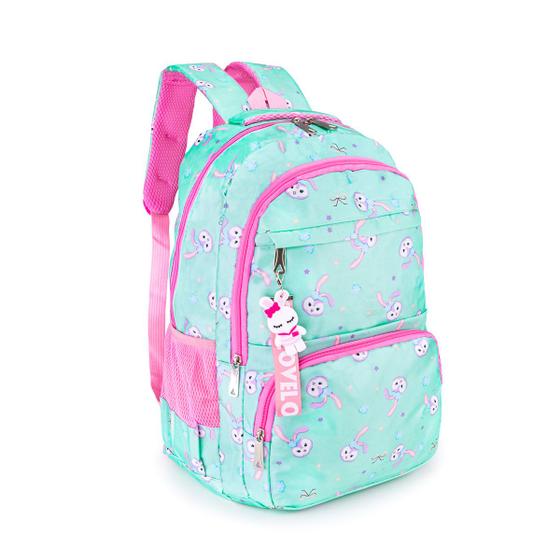 Imagem de Mochila Infantil Menina Grande De Passeio Escolar Criança