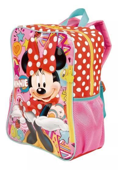 Imagem de Mochila Infantil Minnie 19m Escolar Costas Tam G Sestini