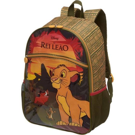 Imagem de Mochila Infantil O Rei Leao Simba De Costas G 921D04 Pacific