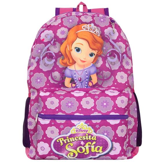 Imagem de Mochila Infantil Princesa Sofia Costa Reforçada