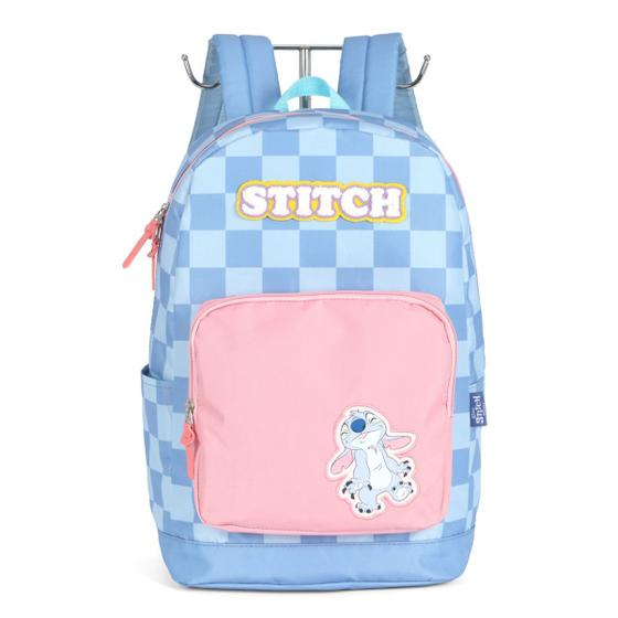 Imagem de Mochila Infantil Stitch Azul