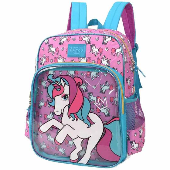 Imagem de Mochila infantil up4you unicornio roxo is34221up / un / luxcel