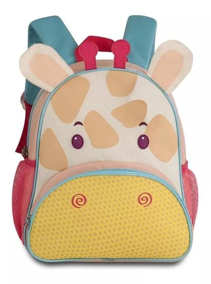 Imagem de Mochila Infantil Zoo Kids Bichinhos Escolar Costas Pqna Clio