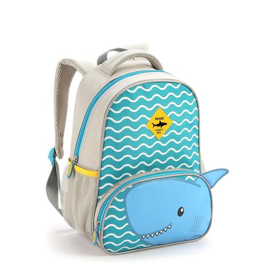 Imagem de Mochila Infantil Zoop Kid Tubarão Shark Tamanho Pequeno