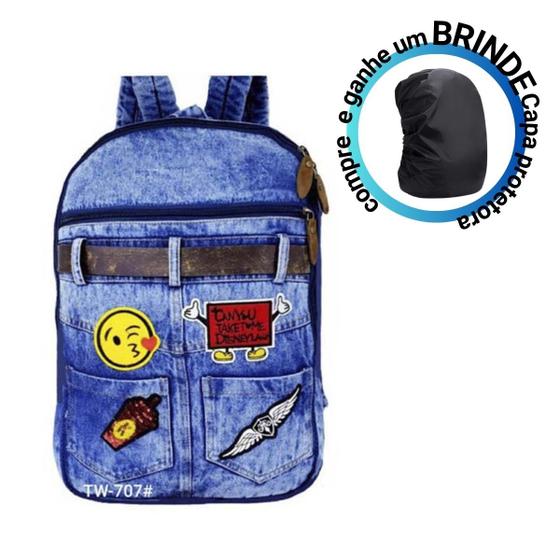 Imagem de Mochila Jeans Escolar  TW707