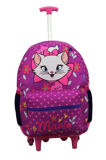 Imagem de Mochila juvenil com rodas gata marie