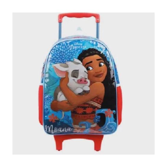 Imagem de Mochila Juvenil de Rodinha Moana Xeryus - Conforto e Magia