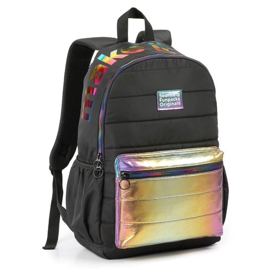 Imagem de Mochila Juvenil Feminina Escolar Seanite Lindo Modelo