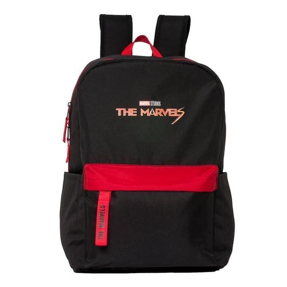 Imagem de MOCHILA JUVENIL THE MARVELS T02 PRETA XERYUS 12671 Preta