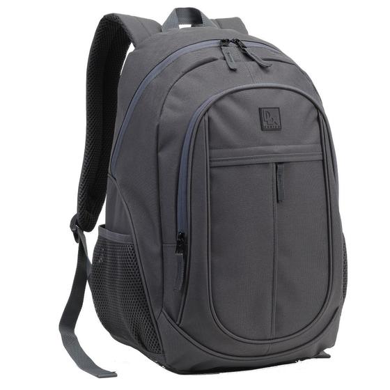 Mochila Juvenil Unissex Feminina Masculina Cinza Escuro Menor preço em Mochila Juvenil Unissex Feminina Masculina Cinza Escuro