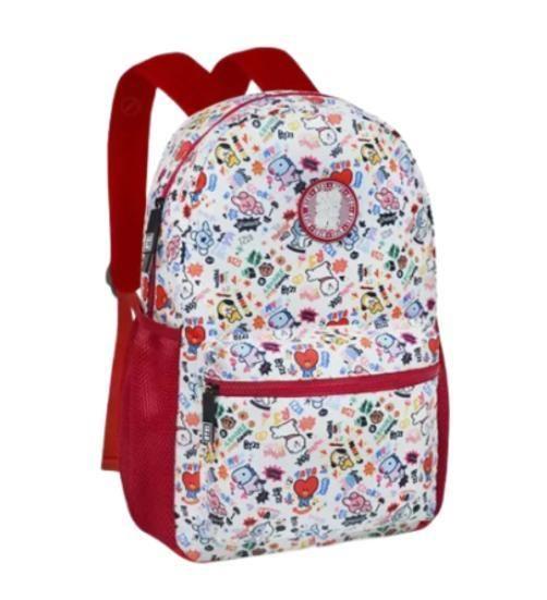 Imagem de Mochila Juvenil Vermelha BT21 - Clio Style