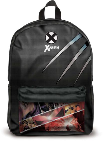 Imagem de Mochila Juvenil X-Men Black Com Estojo Dermiwil