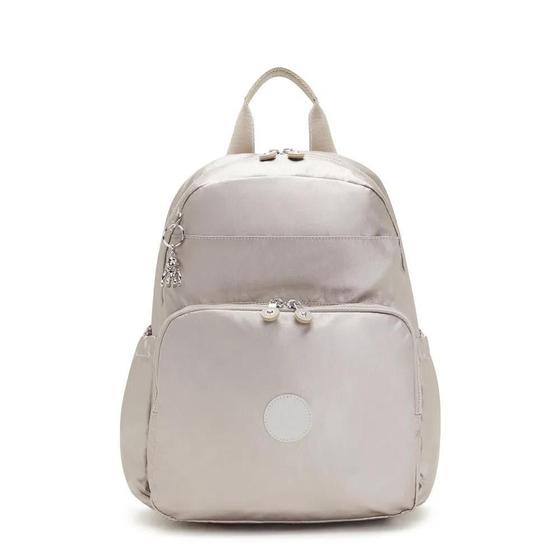 Imagem de Mochila Kipling Maisie Metallic Glow Prata