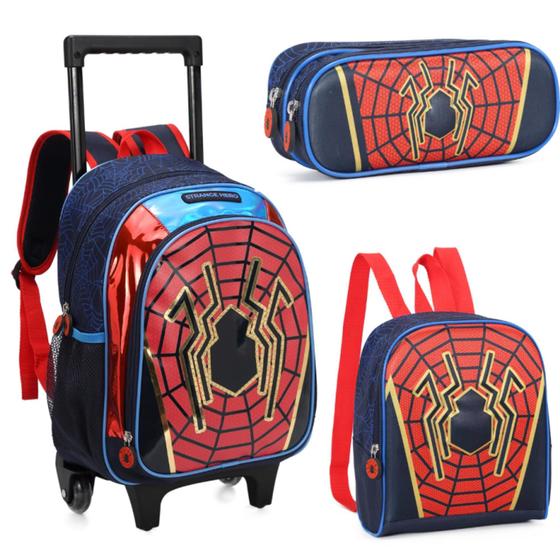 Imagem de Mochila kit infantil super aranha - Nova