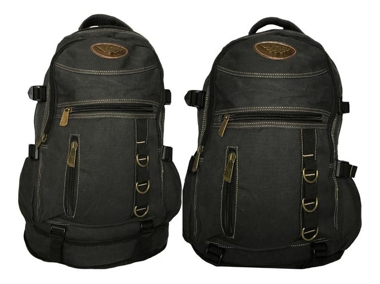 Mochila Kvn Lona Reforçada 50 Litros Estilo Camping Cores Variadas Menor preço em Mochila Kvn Lona Reforçada 50 Litros Estilo Camping Cores Variadas