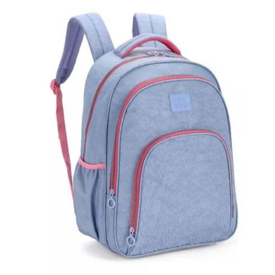 Imagem de Mochila laptop azul   mj47281up