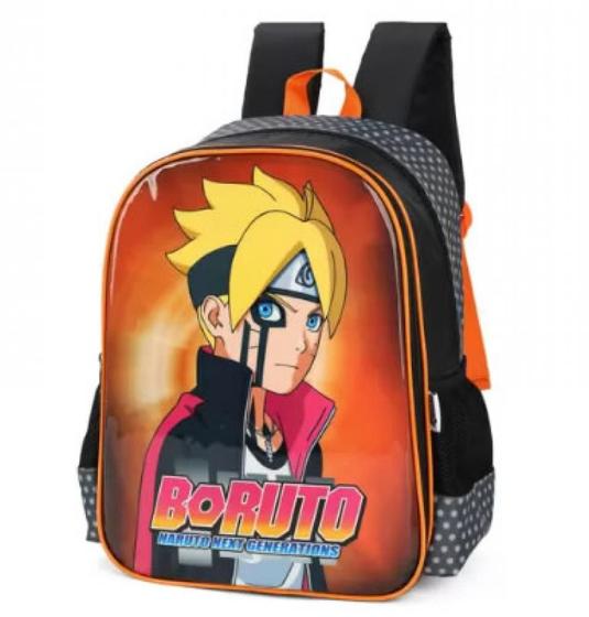 Imagem de Mochila laranja  boruto   is39611br   luxcel