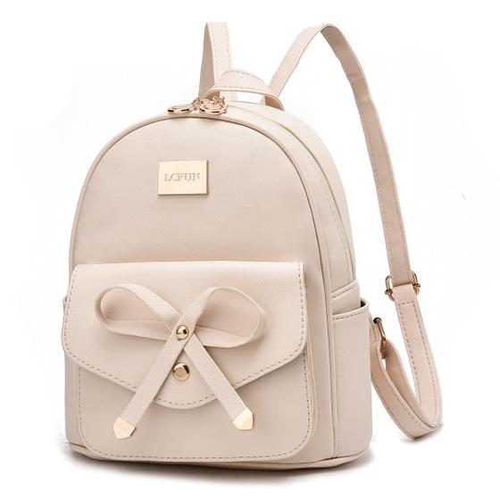 Imagem de Mochila LCFUN Cute Mini Leather Fashion para meninas e mulheres