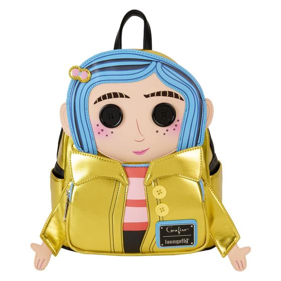 Imagem de Mochila Loungefly Laika Coraline Cat Cosplay para crianças