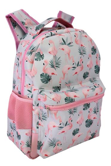 Imagem de Mochila LS Para Notebook Flamingos 5 Divisões - MN4246