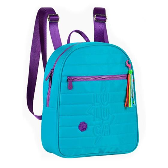 Imagem de Mochila Luluca ul/Roxo c/ chaveiro - 01 un - ML