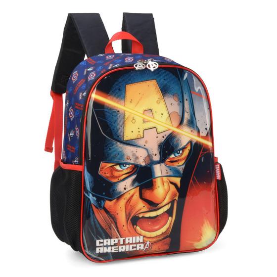 Imagem de Mochila Luxcel Avengers Capitão América 39541