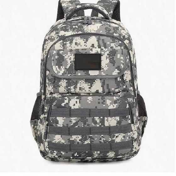 Imagem de Mochila Mala Bolsa 25L Camuflada Casual Acampamento Verão Co