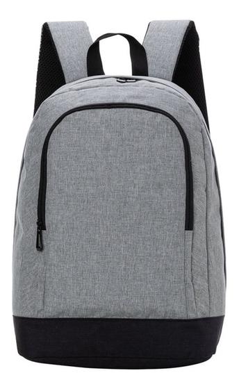 Imagem de Mochila Masculina Bolsa Para Notebook Reforçada Faculdade  - Cinza