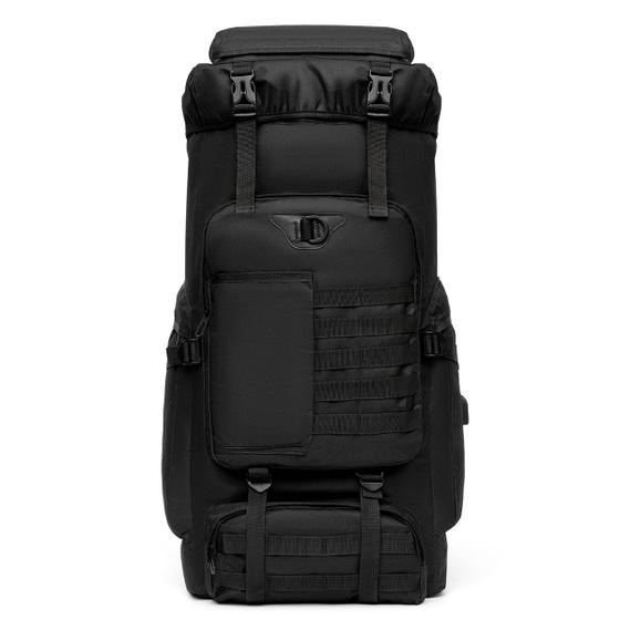 Imagem de Mochila Masculina Cargueira Mochilão Acampamento Militar 70l