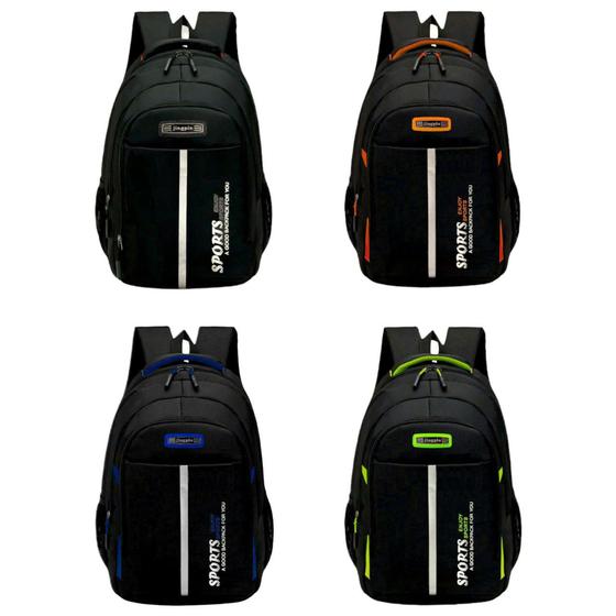 Mochila Masculina Escolar Trabalho Reforçada Sports BL1180 Menor preço em Mochila Masculina Escolar Trabalho Reforçada Sports BL1180